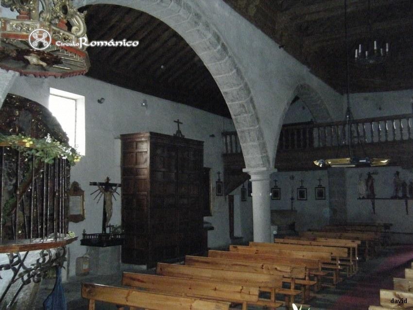 Zarzuela del Monte. San Vicente Martir. Pies del templo