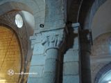Caltojar. San Miguel. Capitel con caritas