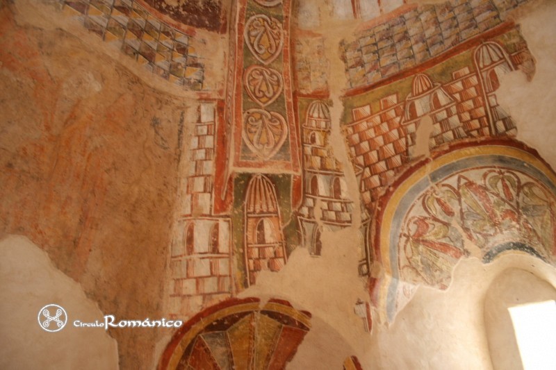 Casillas de Berlanga. San Baudelio. Decoración pictórica