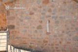 Casillas de Berlanga. San Baudelio. Aspillera cegada del muro sur