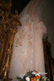 Llamosos, Los. Asunción de la Virgen. Capitel del arco triunfal con bolas