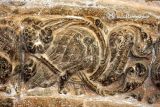 Villasayas. Nuestra Señora de la Anunciación. Ser monstruoso entre el follaje