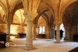 Castromonte. La Santa Espina. Sala capitular. Bovedas de cruceria