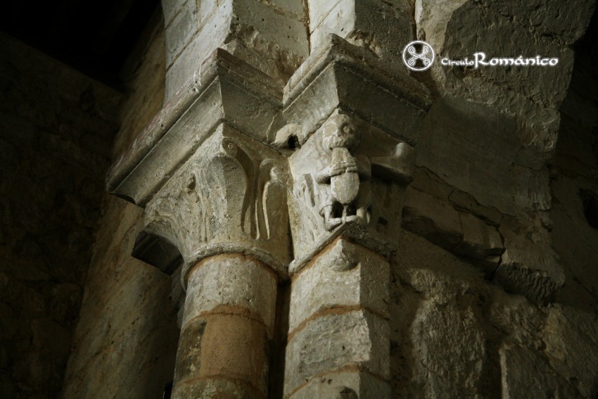 Wamba. Santa María. Capitel con músico