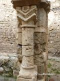 Avinyonet del Penedés. Sant Sebastià dels Gorgs. Columna del claustro
