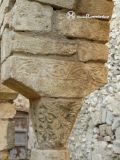 Avinyonet del Penedés. Sant Sebastià dels Gorgs. Capitel y cimacio vegetal