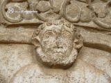 Avinyonet del Penedés. Monasterio de Sant Sebastià dels Gorgs. Busto de Cristo