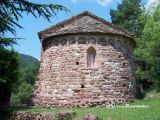 Castellar de n'hug. San Vicente de Rus. Frente de la cabecera