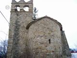 Miralpla. Sant Sixt. Cabecera y torre campanario