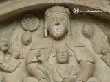 Mura. San Martí. Virgen theotokos con el niño