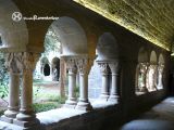 Sant Fruitós del Bages. Sant Benet del Bages. Panda del claustro