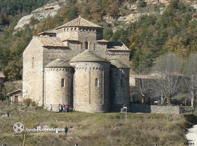 Sant Jaume de Frontanyà. Sant Jaume de Frontanyà. Fachada oeste