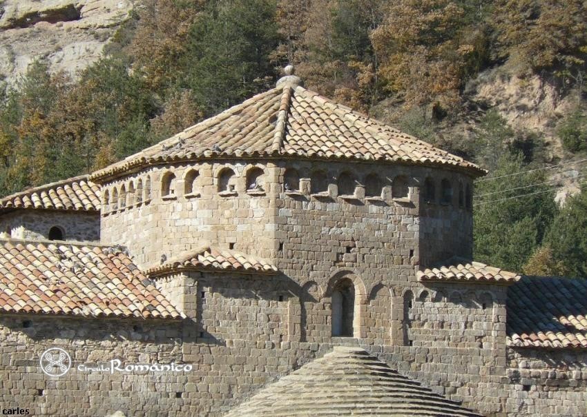 Sant Jaume de Frontanyà. Sant Jaume de Frontanyà. Cimborrio