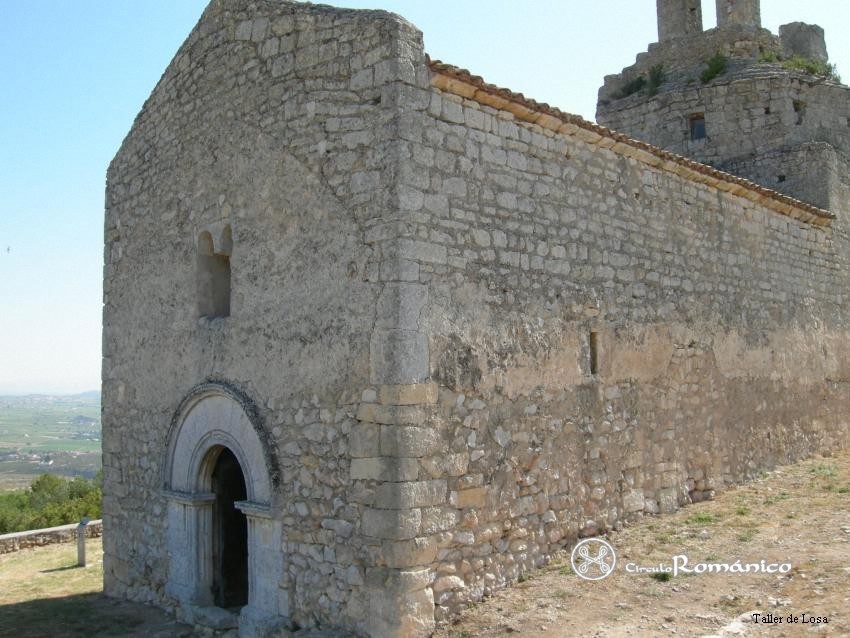 Sant Miquel d'Olèrdola. Sant Miquel d´Olèrdola. Fachada suroeste