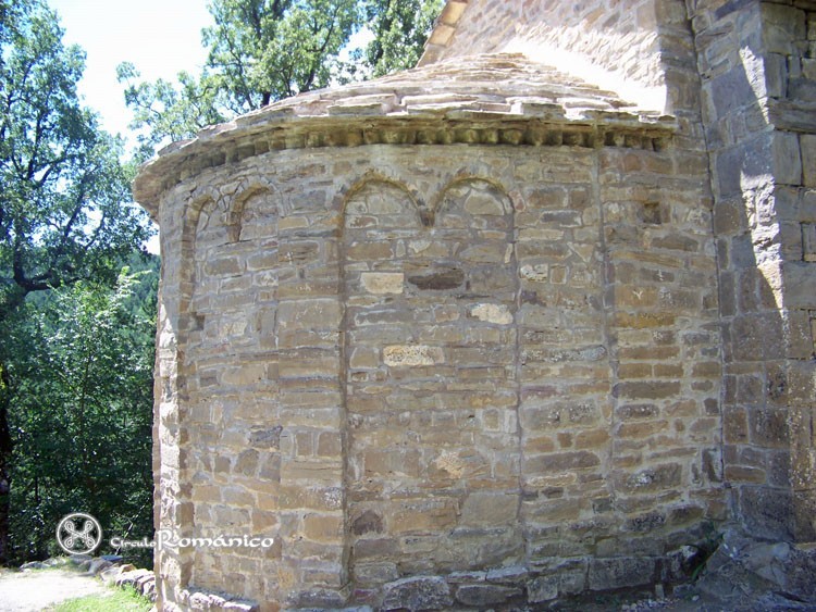 Sant Sadurni Rotger. Sant Sadurni. Vista norte de la cabecera