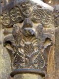 Berga. Santa Eugenia. Capitel figurado