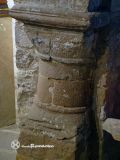 Tossa de Montbui. Iglesia de Santa Maria.Detalle de columna