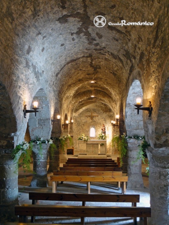 Tossa de Montbui. Iglesia de Santa Maria.Interior