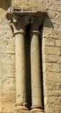 Beget. Sant Cristòfol. Columnas septentrionales del vano del abside
