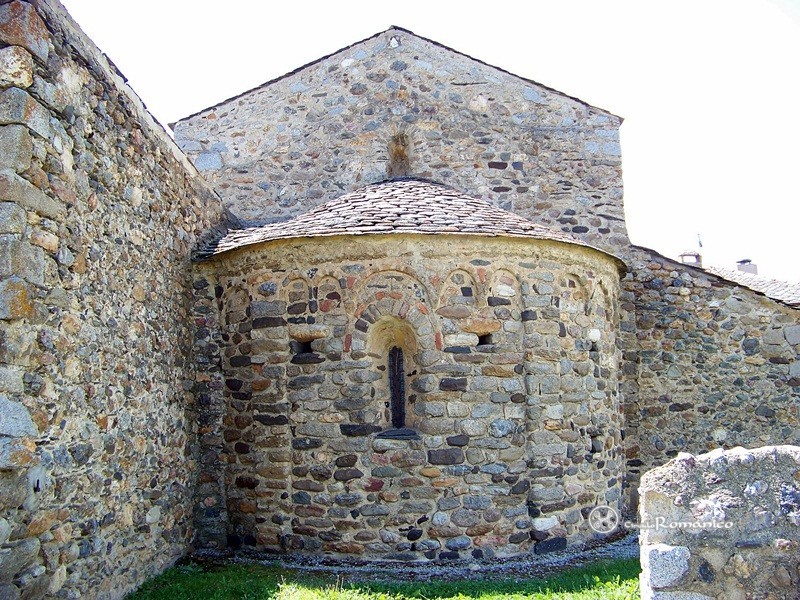 Càldegues. Sant Romà. Cabecera