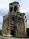 Maià de Montcal. Sant Vicenç. Fachada oeste