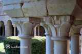 Vilabertran. Monasterio de Santa Maria.Capiteles reconstruidos