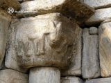 Alós d´Isil.Sant Lliser.Capitel con animales de carga