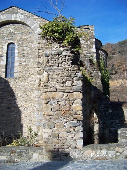 Anserall. Sant Sadurni de Tavernoles. Lado norte