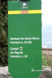 Castell de l´Aguda. Santa María. Cartel