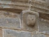 Cubells. Santa María del Castell. Canecillo figurado