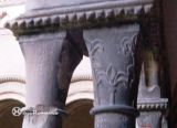 Les Avellanes. Santa María de Bellpuig. Capiteles vegetales