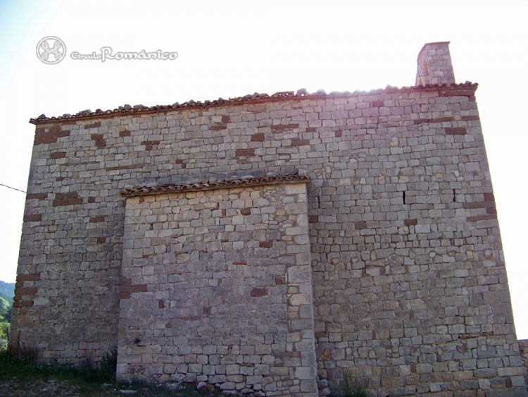 Montcalb- Guixers. Sant Esteve de Sisquer. Fachada sur
