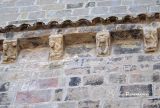 Solsona. Santa María. Canecillos figurados