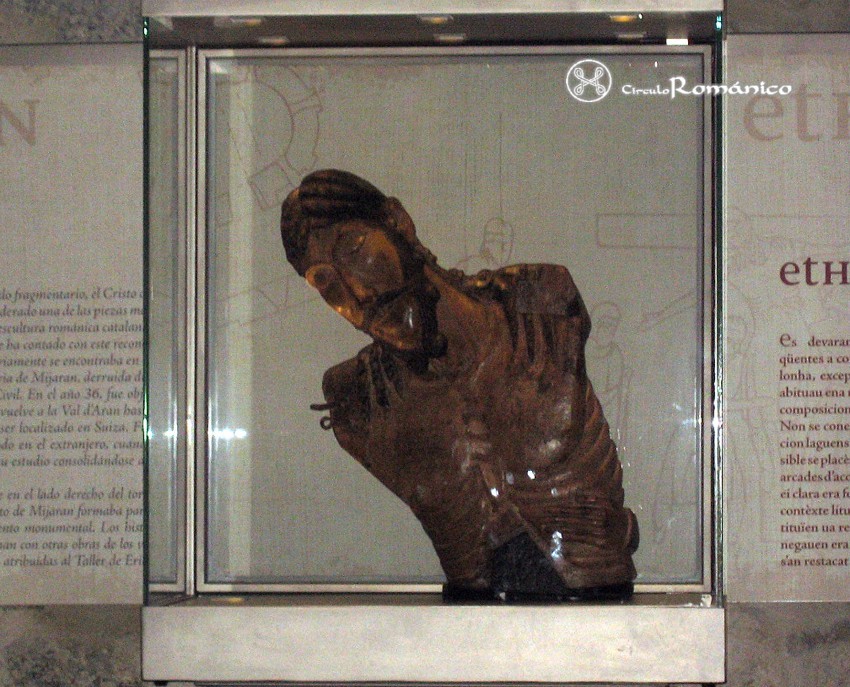 Vielha. San Miguel. Cristo de Mijaran s.XII