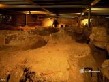 Mérida. Santa Eulalia. Restos de la basílica visigoda: enterramientos