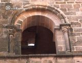 Trujillo. Santa María la Mayor. Torre, primer cuerpo de ventanas