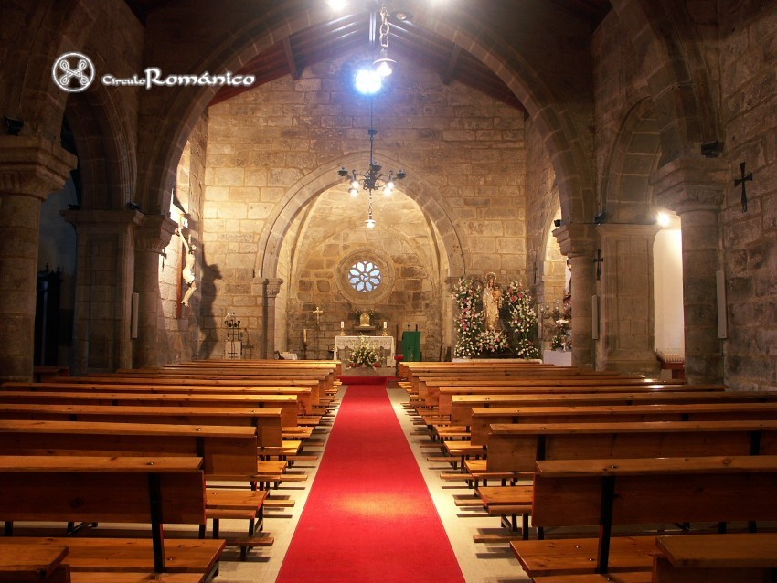 Corcubión. San Marcos. Interior hacia la cabecera