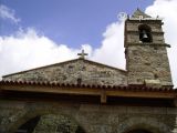 Finisterre. Santa María de las Areas. Parte superior de la fachada oeste