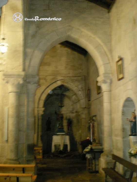 Monteagudo. Santo Tomé. Interior, cabecera, capilla lateral