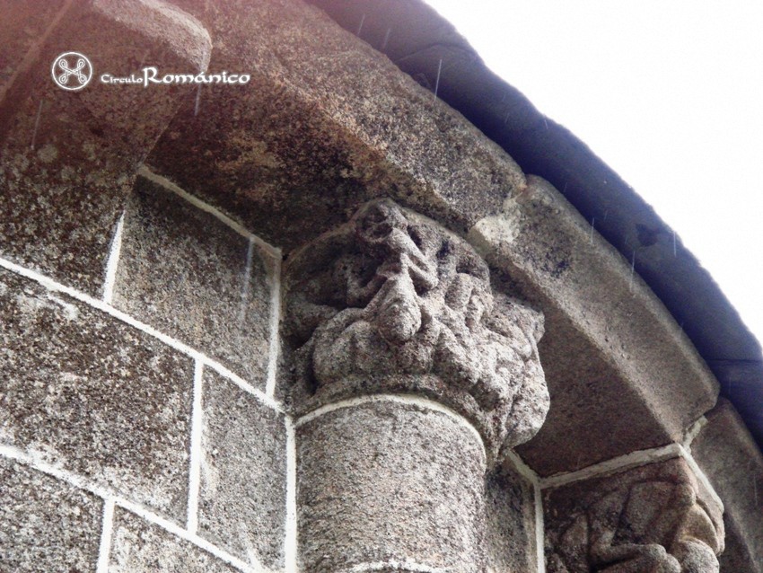 Bacurín. Santa Eulalia. Cabecera. Capitel figurado