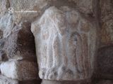 Cortapezas. Capitel figurado
