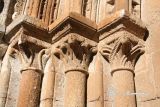 Meira. Santa Maria. Portada. Capiteles