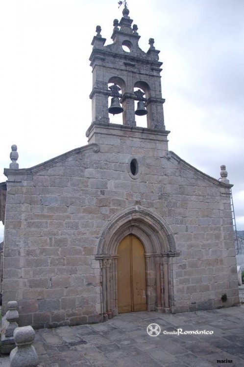 Sarria. San Salvador. Fachada oeste