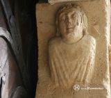 Bañares. Santa María la Antigua. Detalle de busto