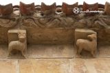 Bañares. Santa María la Antigua. Canecillos zoomorfos