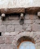 Nájera. Santa María la Real de Nájera. Detalle de canecillos