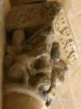 Peciña. Santa Maria de la Piscina. Capitel figurado