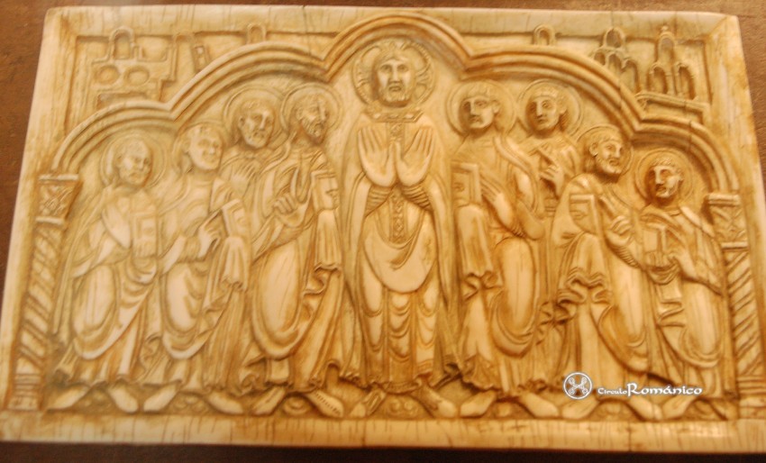 San Millán de la Cogolla. Monasterio de Yuso. Cristo rodeado de los apóstoles