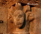 Zorraquín. San Esteban. Portada. Capitel, san Vitores