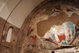 Valdilecha. San Martin Obispo. Pinturas del arco triunfal y el cascarón absidal